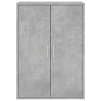 Credenze 2 pz Grigio Cemento 60x31x84 cm in Legno Multistrato 3276570