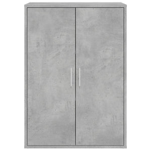 Credenze 2 pz Grigio Cemento 60x31x84 cm in Legno Multistrato 3276570