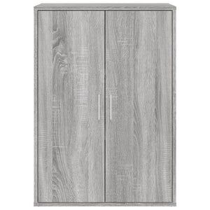 Credenze 2 pz Grigio Sonoma 60x31x84 cm in Legno Multistrato 3276572