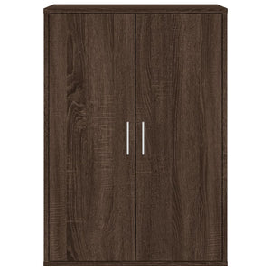 Credenze 2 pz Rovere Marrone 60x31x84 cm in Legno Multistrato 3276573