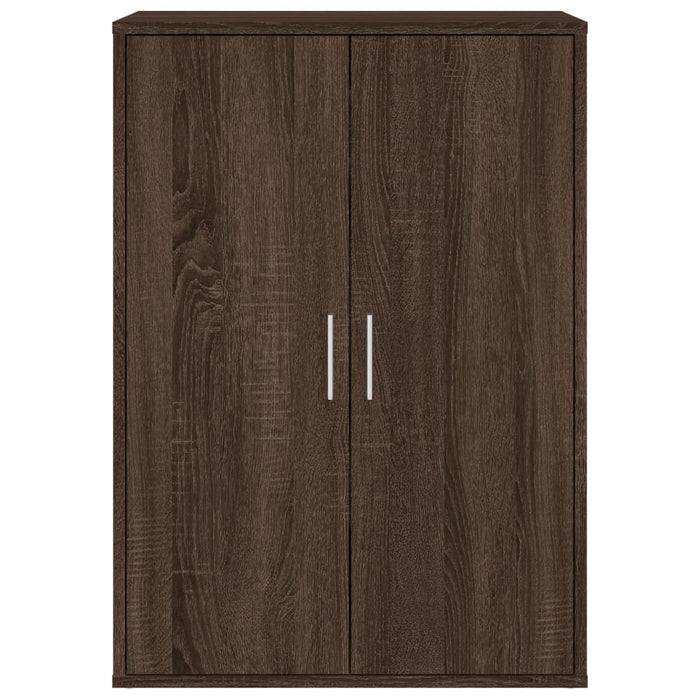 Credenze 2 pz Rovere Marrone 60x31x84 cm in Legno Multistrato 3276573