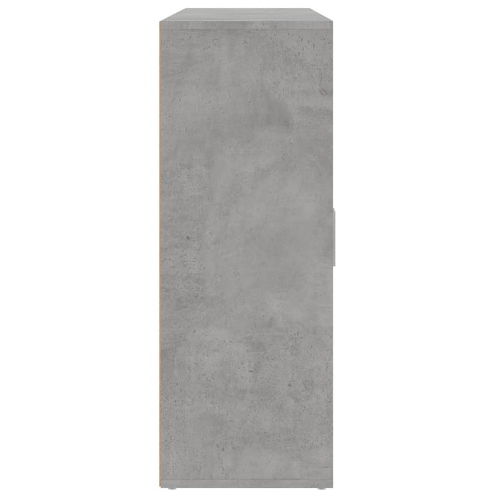 Credenze 3 pz Grigio Cemento 60x31x84 cm in Legno Multistrato 3276577