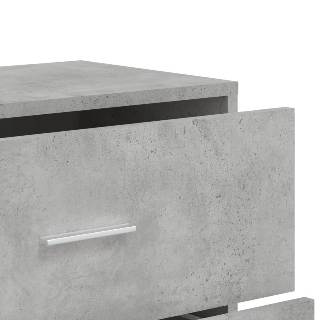 Credenze 3 pz Grigio Cemento 60x31x84 cm in Legno Multistrato 3276577