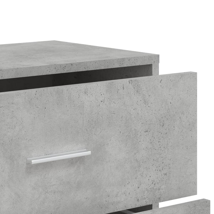 Credenze 3 pz Grigio Cemento 60x31x84 cm in Legno Multistrato 3276577