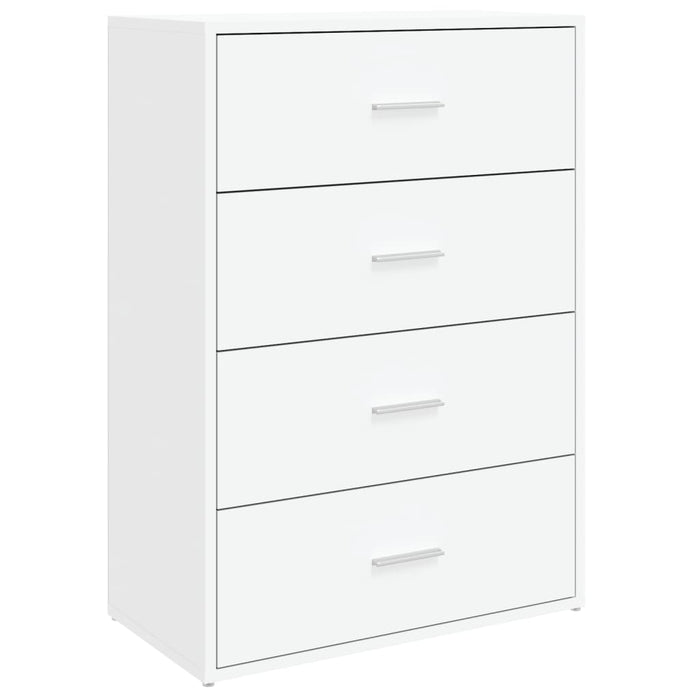 Credenze 2 pz Bianche 60x31x84 cm in Legno Multistrato 3276581