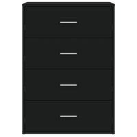 Credenze 2 pz Nere 60x31x84 cm in Legno Multistrato 3276582