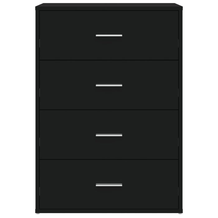 Credenze 2 pz Nere 60x31x84 cm in Legno Multistrato 3276582