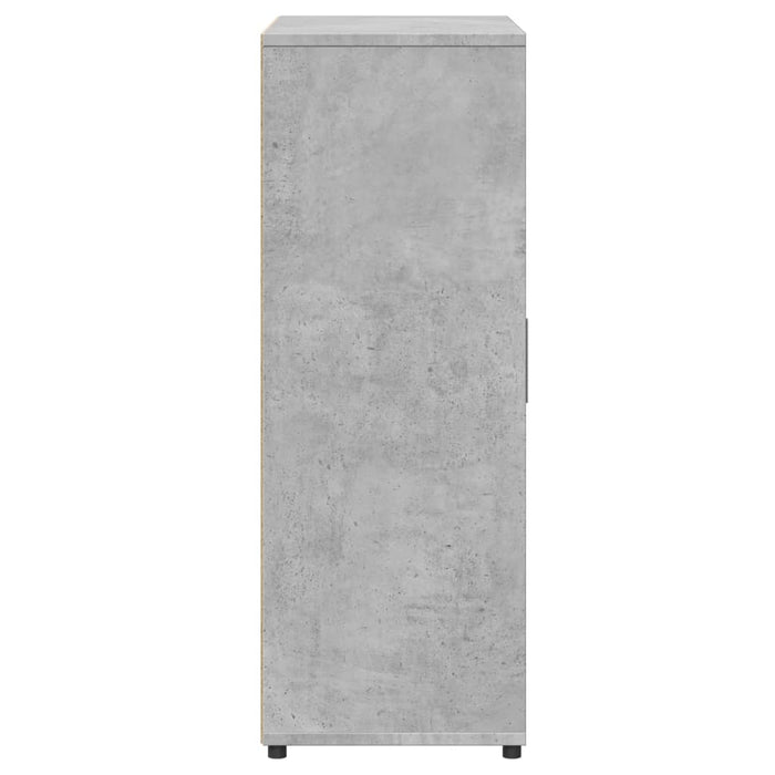 Credenze 2 pz Grigio Cemento 60x31x84 cm in Legno Multistrato 3276591