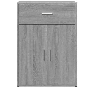 Credenze 2 pz Grigio Sonoma 60x30x84 cm in Legno Multistrato 3276600
