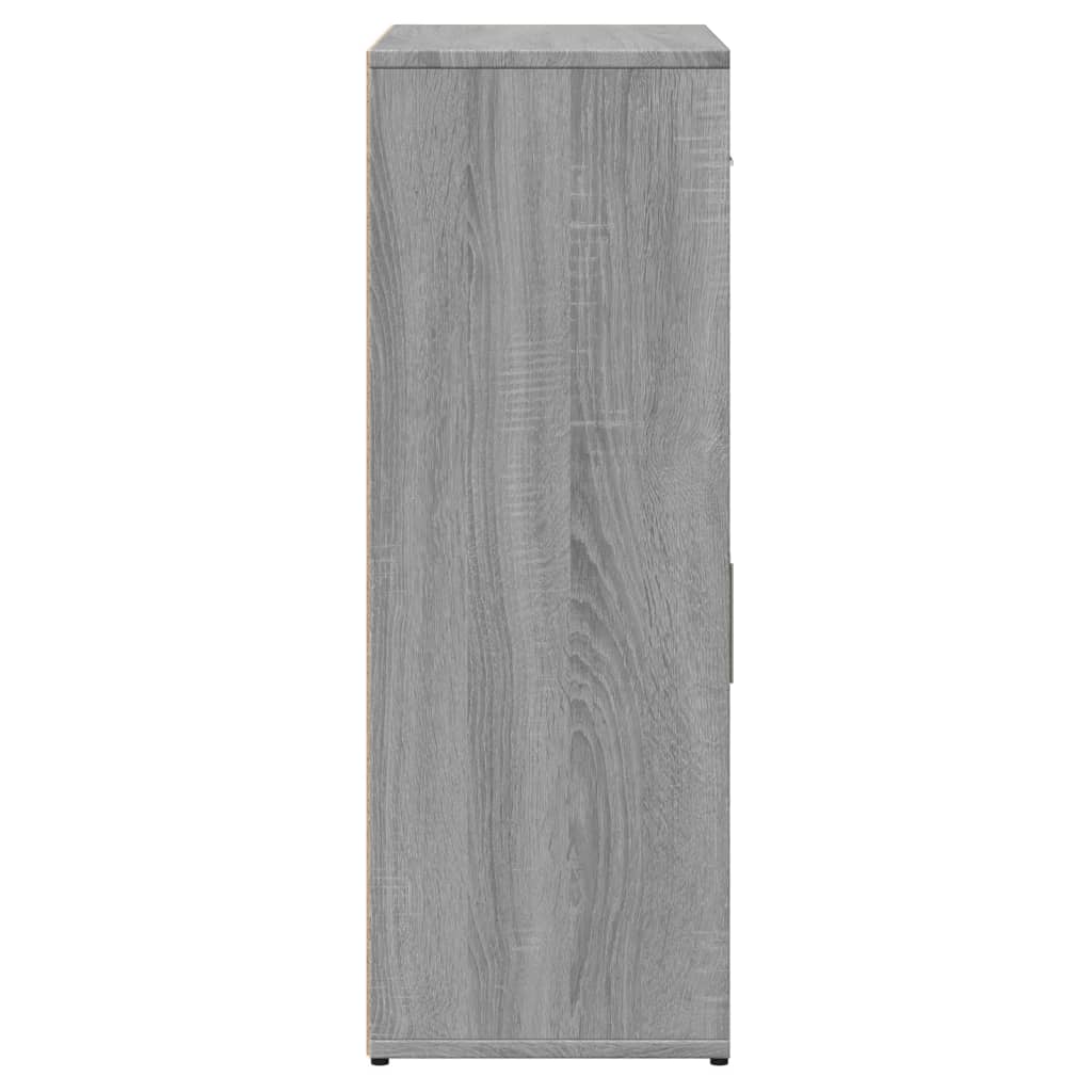 Credenze 2 pz Grigio Sonoma 60x30x84 cm in Legno Multistrato 3276600