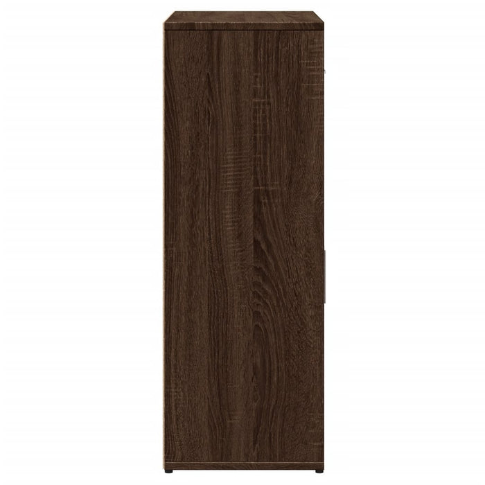 Credenze 2 pz Rovere Marrone 60x30x84 cm in Legno Multistrato 3276601
