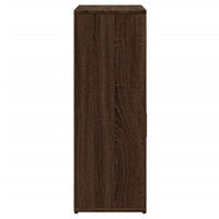 Credenze 2 pz Rovere Marrone 60x30x84 cm in Legno Multistrato