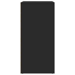 Credenze 2 pz Nere 79x38x80 cm in Legno Multistrato 3276603