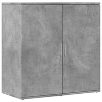 Credenze 2 pz Grigio Cemento 79x38x80 cm in Legno Multistrato 3276605