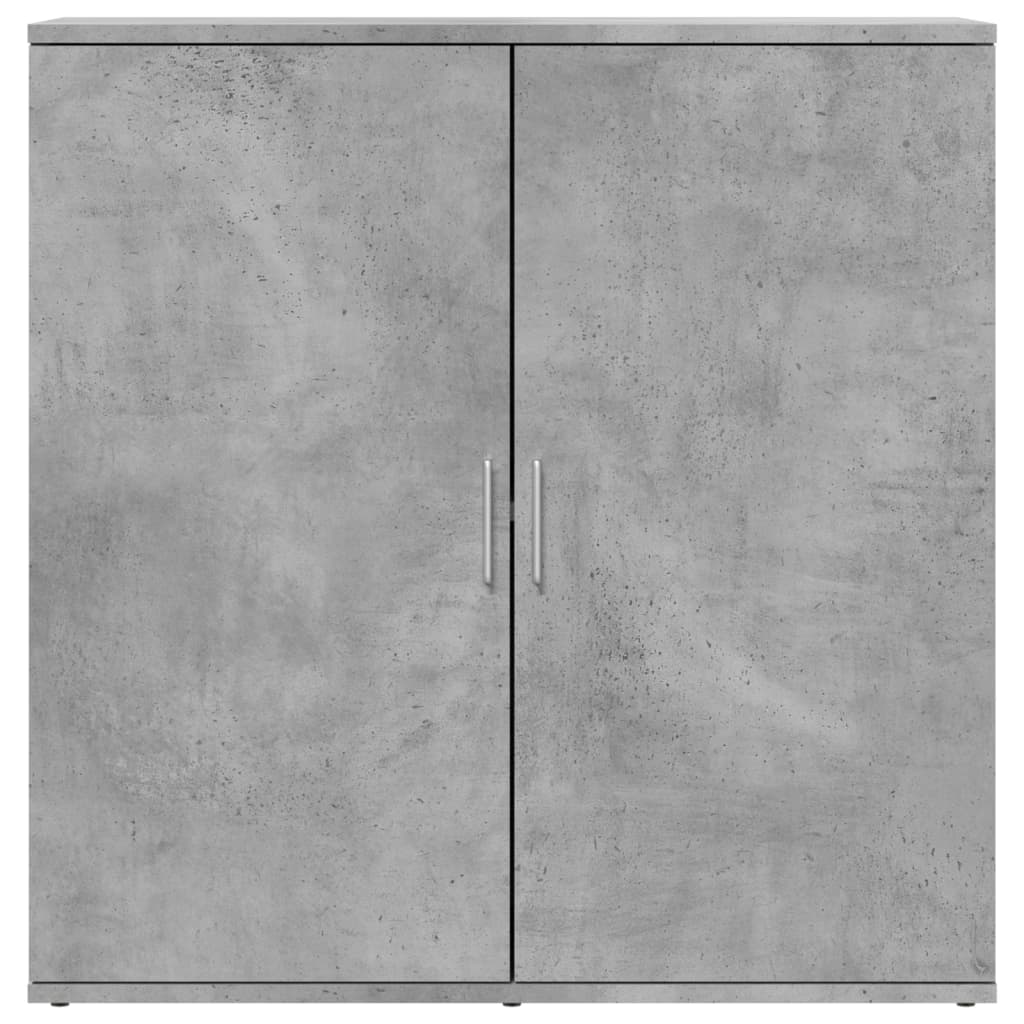 Credenze 2 pz Grigio Cemento 79x38x80 cm in Legno Multistrato 3276605