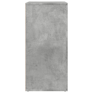 Credenze 2 pz Grigio Cemento 79x38x80 cm in Legno Multistrato 3276605