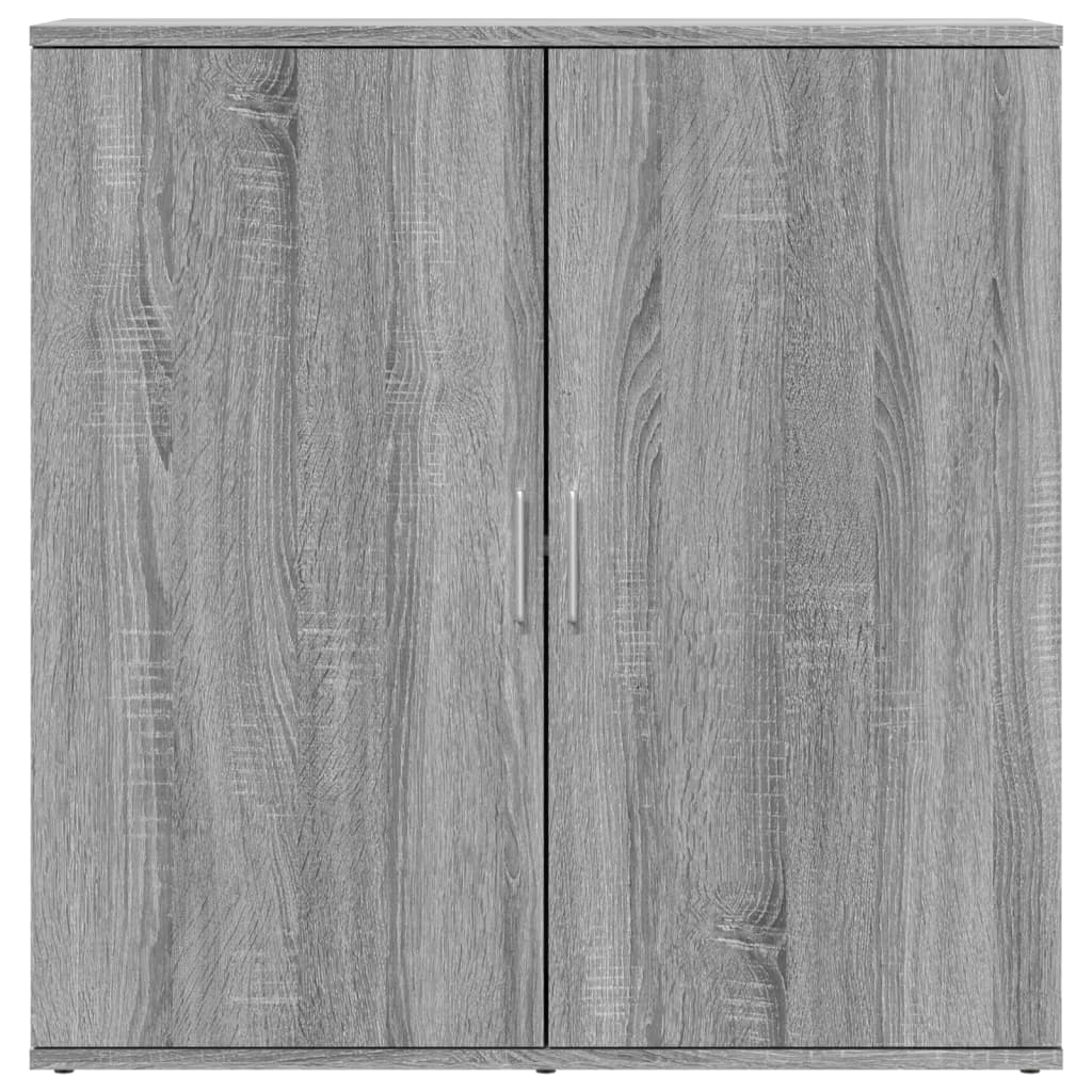 Credenze 2 pz Grigio Sonoma 79x38x80 cm in Legno Multistrato 3276607
