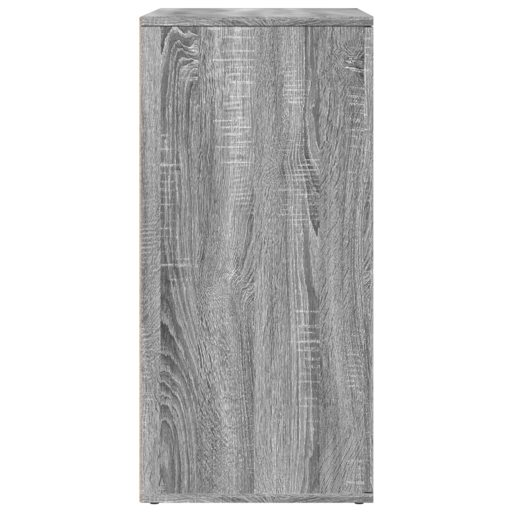 Credenze 2 pz Grigio Sonoma 79x38x80 cm in Legno Multistrato 3276607