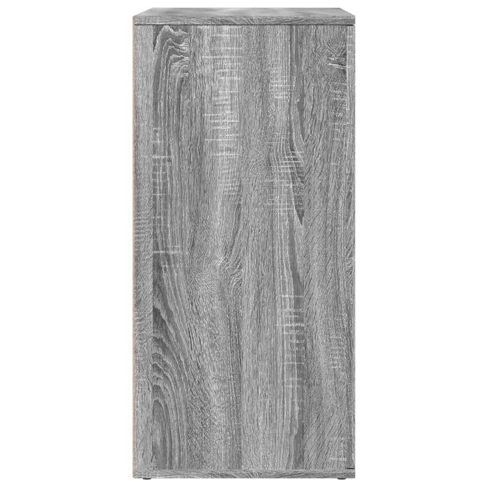 Credenze 2 pz Grigio Sonoma 79x38x80 cm in Legno Multistrato 3276607