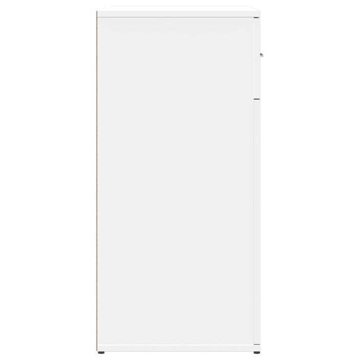 Credenze 2 pz Bianche 79x38x80 cm in Legno Multistrato 3276616