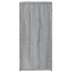 Credenze 2 pz Grigio Sonoma 79x38x80 cm in Legno Multistrato 3276621