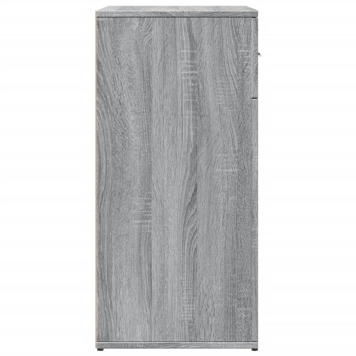 Credenze 2 pz Grigio Sonoma 79x38x80 cm in Legno Multistrato 3276621