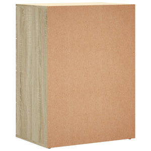 Credenze 2 pz Rovere Sonoma 60x39x80 cm in Legno Multistrato 3276625