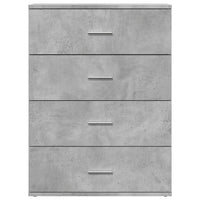 Credenze 2 pz Grigio Cemento 60x39x80 cm in Legno Multistrato 3276626