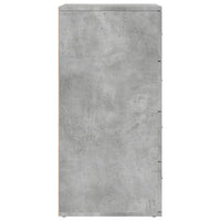 Credenze 2 pz Grigio Cemento 60x39x80 cm in Legno Multistrato 3276626