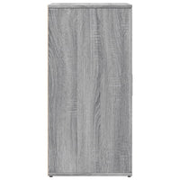 vidaXL Credenze 2 pz Grigio Sonoma 59x39x80 cm in Legno Multistrato