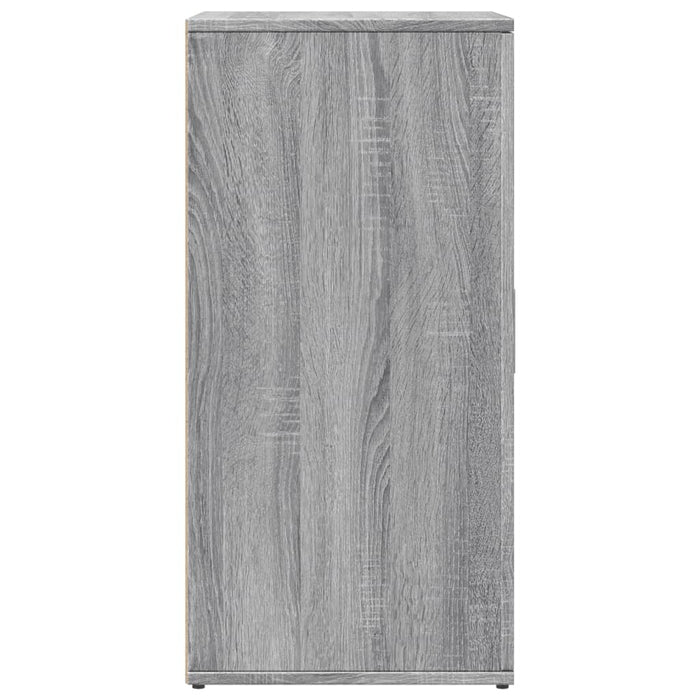 vidaXL Credenze 2 pz Grigio Sonoma 59x39x80 cm in Legno Multistrato