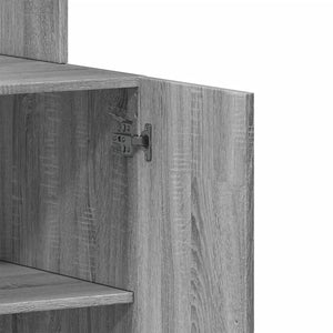 Mobile da Cucina Grigio Sonoma 60x50x180cm in Legno Multistrato 3276642