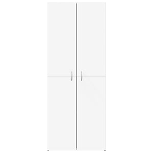 Schedario Bianco 60x32x153 cm in Truciolato 3276644