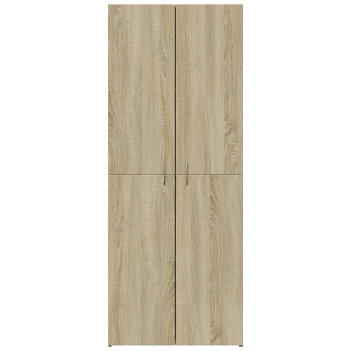 Schedario Rovere Sonoma 60x32x153 cm in Truciolato 3276646