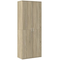 vidaXL Credenza Rovere Sonoma 70x35x180 cm in Legno Multistrato