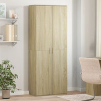 vidaXL Credenza Rovere Sonoma 70x35x180 cm in Legno Multistrato