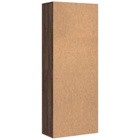 Credenza Rovere Marrone 70x35x180 cm in Legno Multistrato 3276664