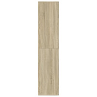 Scarpiera Rovere Sonoma 80x39x178 cm in Legno Multistrato 3276674