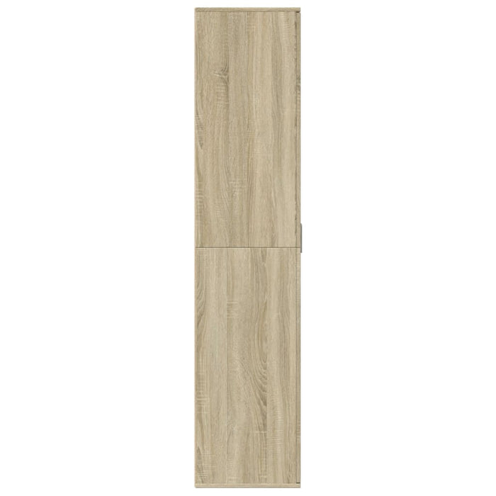 Scarpiera Rovere Sonoma 80x39x178 cm in Legno Multistrato 3276674