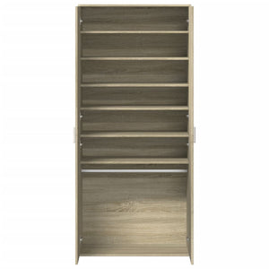 Scarpiera Rovere Sonoma 80x39x178 cm in Legno Multistrato 3276674