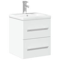 Mobile da Bagno con Lavabo da Cucina-Armadietto da bagno con Lavandino Bianco 581044