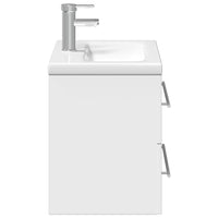 Mobile da Bagno con Lavabo da Cucina-Armadietto da bagno con Lavandino Bianco 285124