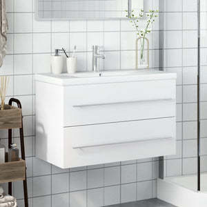 Mobile da Bagno con Lavabo Bianco