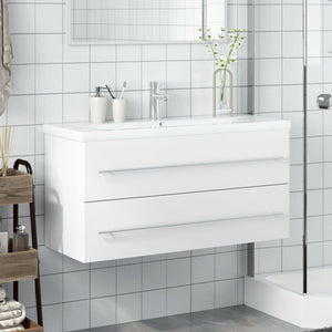 Mobile da Bagno con Lavabo Bianco 3278794