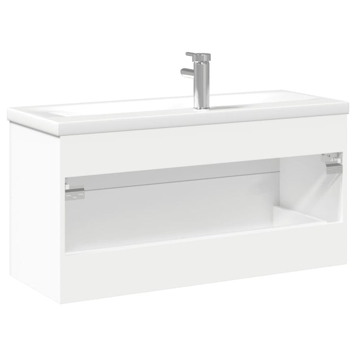 Mobile da Bagno con Lavabo Bianco 3278794