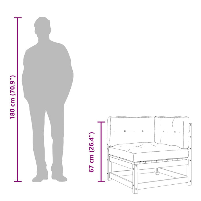 vidaXL Divano a 3 Posti Grigio Scuro 210 cm in Tessuto