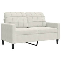 Divano a 2 Posti-Sofa 2 Posti crema 120 cm in Velluto 794917