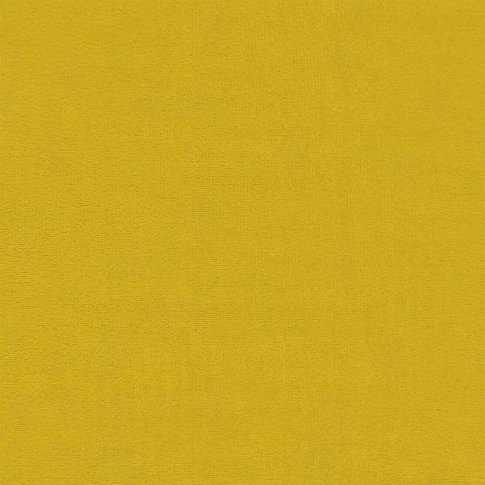 Divano a 2 Posti giallo 140 cm in Velluto 4007630