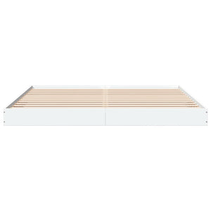 Giroletto senza Materasso Bianco 180x200 cm Legno Multistrato 842000