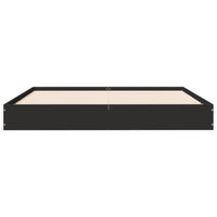 Giroletto Nero 140x200 cm in Legno Multistrato 842022